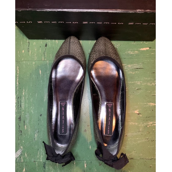 New Steve Madden Flats Snakeskin Size 6.5 - Picture 6 of 7